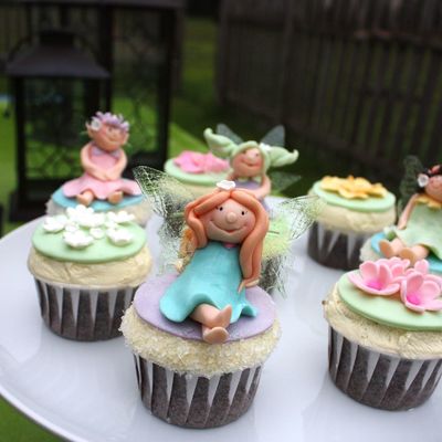 Garden Fairy Cupcakes