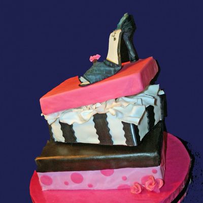 My Attempt At A Shoe Cake