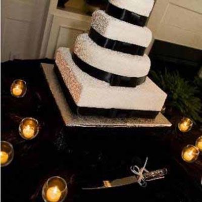 My 1St Real Wedding Cake