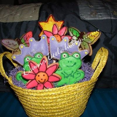 Spring Birthday Cookies