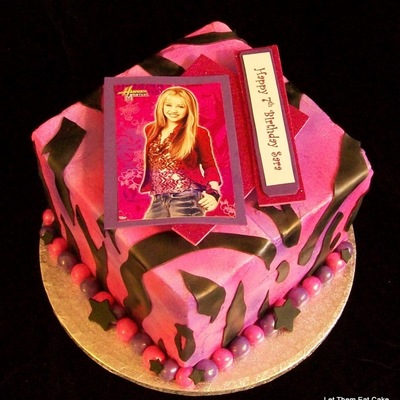 Hannah Montana Cake