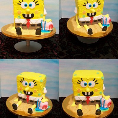 Spongebeb Squarepants Cake