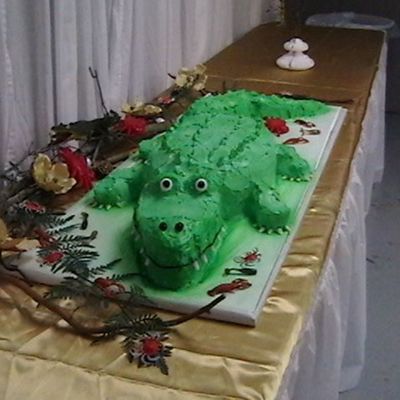 50Th Anniversary Alligater Cake