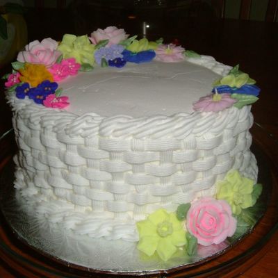 Side View Of Course Two Cake.