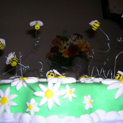Bees And Daisies