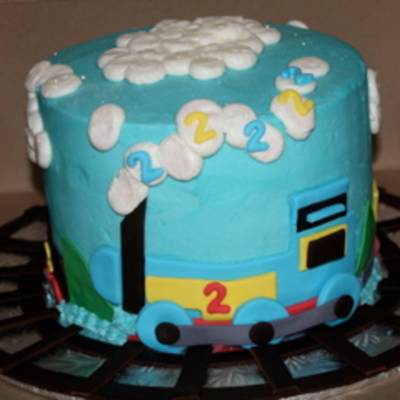 Ty's Train Cake