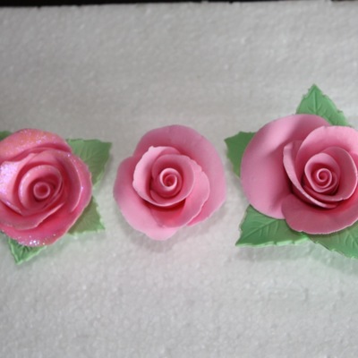 Gum Paste Roses... Just Learning