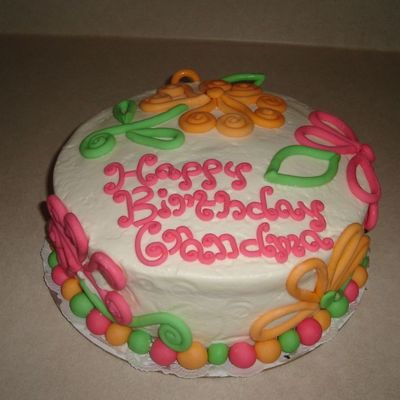 Flower Birthday Cake