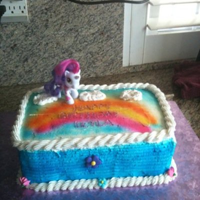 One Of My Daughter's B-Day Cake