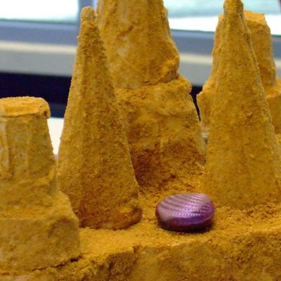 Closeup - Sandcastle