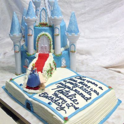 Storybook With Cinderella Castle