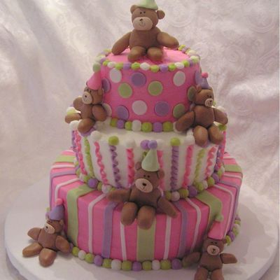 Teddy Bear Party Cake
