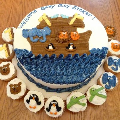 Noah's Ark With Cupcakes