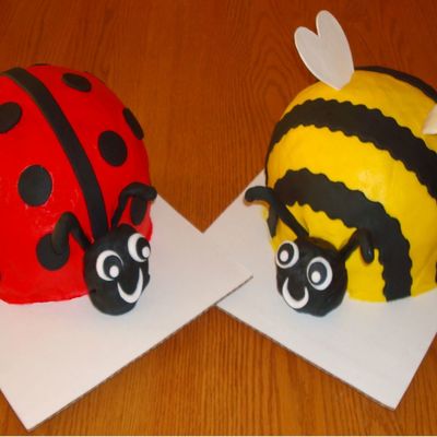 Lady Bug And Bee