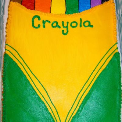 Crayola Crayons Cake