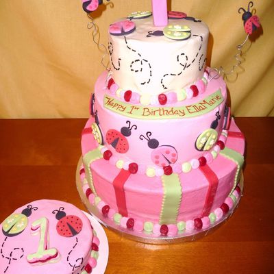 Lady Bugs 1St Birthday