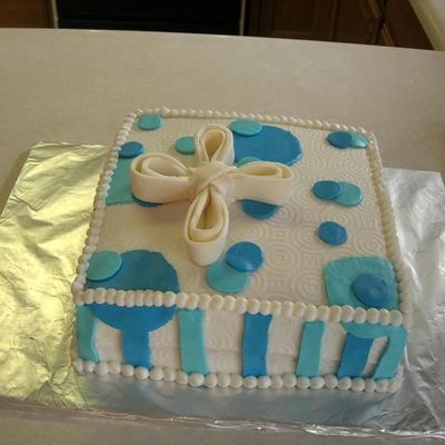 Baptism Cake