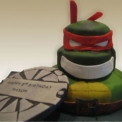 Ninja Turtle Birthday Cake