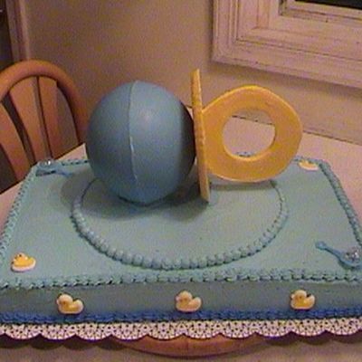 Pacifier Cake