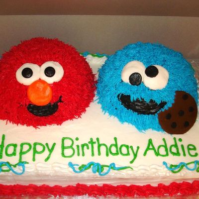 Elmo & Cookie Monster