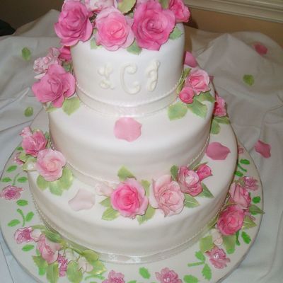 Leigh's Wedding Cake