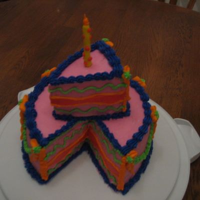 Whimsical B-Day Cake