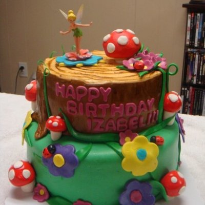 Izabel's Tinkerbell Cake