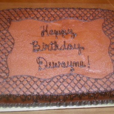 Chocolate Birthday Cake
