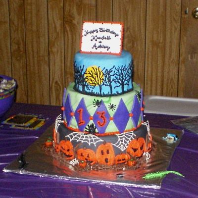 13Th Birthday With Halloween Theme