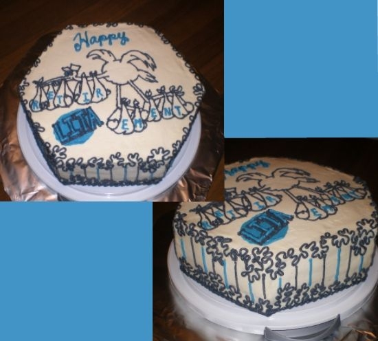 Retirement Cake For Labor & Delivery Nurse