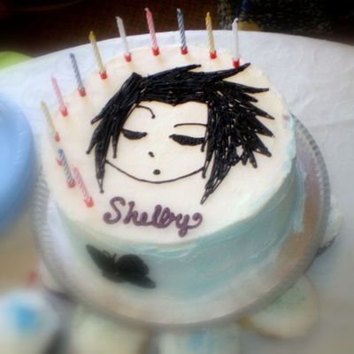 Daughters Bday Cake - Sasuke From Naruto
