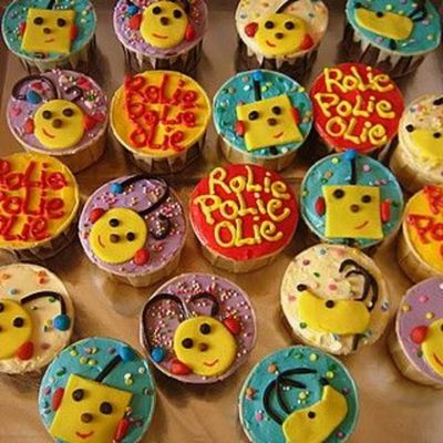 Rolie Polie Olie Cupcakes