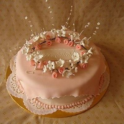 A Small Wedding Cake