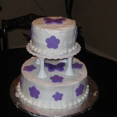 Wilton Course 3 Final Cake