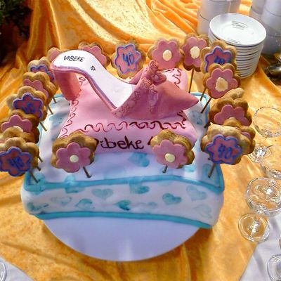 My 1. Gumpaste Shoe...