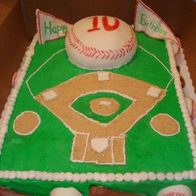 Tyler's Baseball Cake