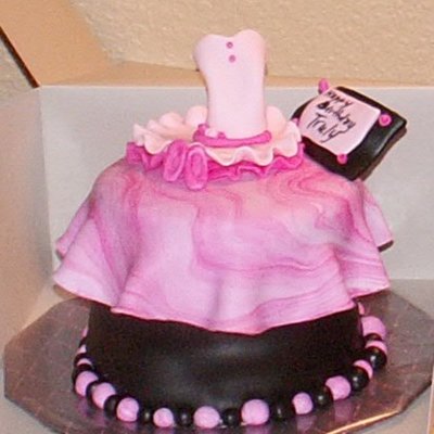 Ballerina Birthday Cake