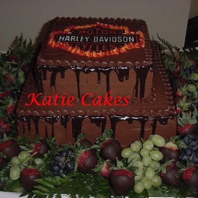 Harley Davidson Groom's Cake