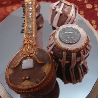Sitaar And Tabla (Musical Instruments)