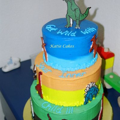Fair Entry - Dinosaur Candy Melt Cake