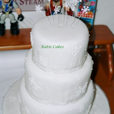 Fair Entry -Snowflake Cake