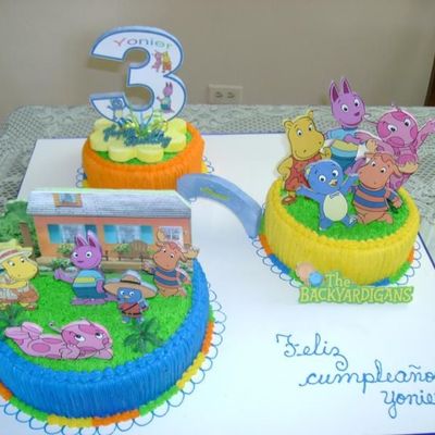 Backyardigans' Birthday Cake