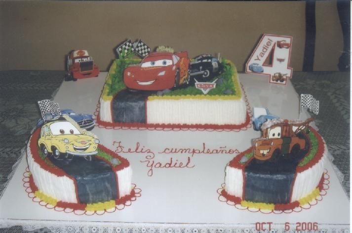 Cars Birthday Cake
