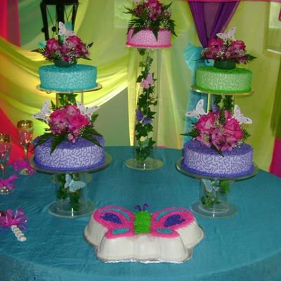Butterflies Cake