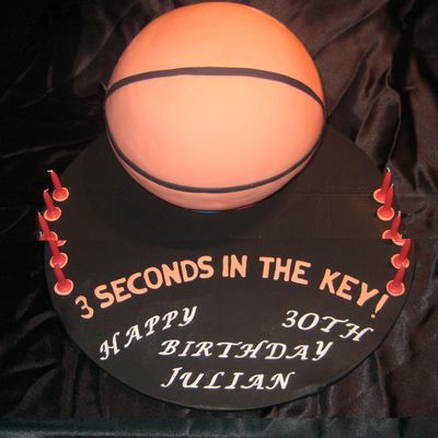 Basket Ball Cake