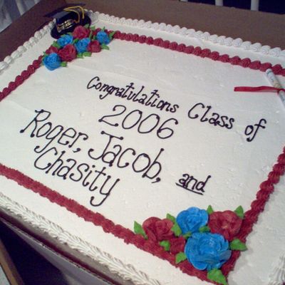 Graduation Cake....