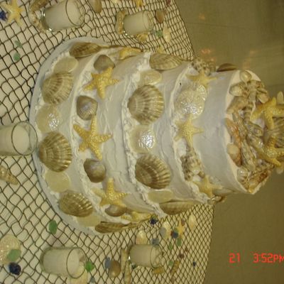 Seashell Wedding Cake