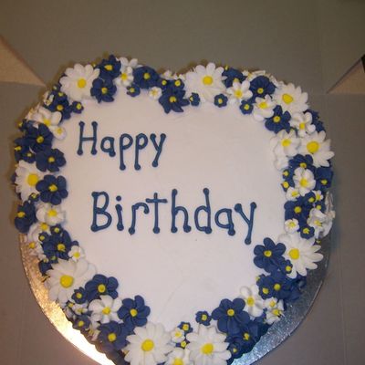 Flower Birthday Cake