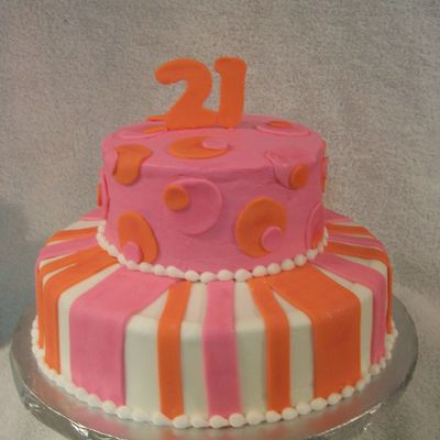 21St Birthday Cake