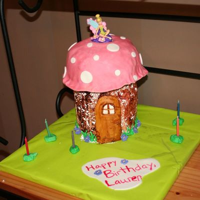 Lauren's 5Th Fairy Birthday Cake
